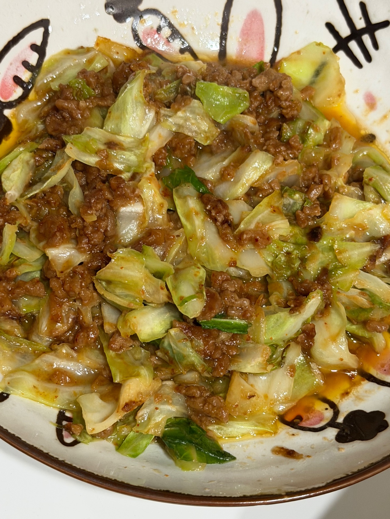 管理人さんの完成した料理